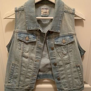 Denim vest